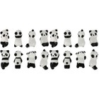  2 PCS Panda Staebchenhalter Essstäbchenhalter Für Kinder Essstäbchenständer