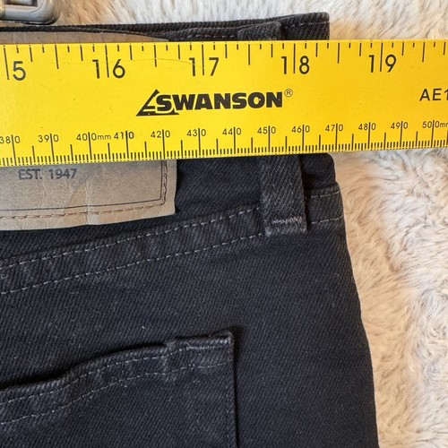 Wrangler Shorts Mens Size 36 Relaxed Fit Black Denim Jean NWT NEW - Picture 7 of 11