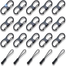 Zipper Clips Anti Theft Set 20 PCS , New 2026 Version Antitheft Zipper Locks