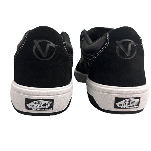 VANS Men’s SKATE ROWAN 2. BLACK WHITE. SIZE 8 VR3  SKATE SHOES New - Picture 3 of 10