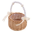  Small Basket with Handle Baskets Handles Collection Flower Girl for Flowers