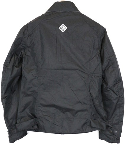 TUCANO URBANO Tina Women's Jacket L Black Windbreaker Lined Moto Single-Breasted - Picture 2 of 10