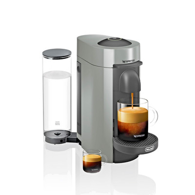 Nespresso De'Longhi Vertuo Plus Coffee and Espresso Maker by De'Longhi Grey