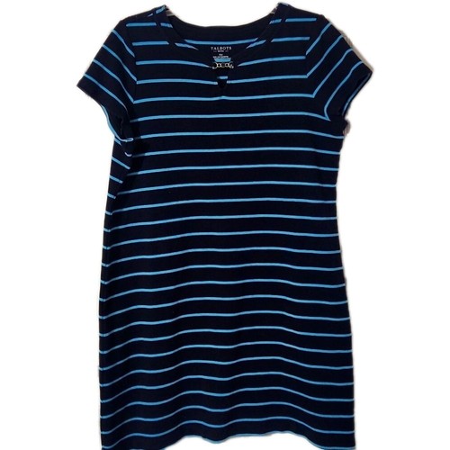 Talbots Kleid marine und blau gestreift XLP - Bild 1 von 4