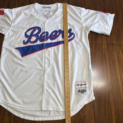 Camiseta cosida Cooper de la película de béisbol talla L 1998 South Park - Imagen 9 de 14