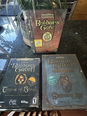 Baldur's Gate Series Tales of the Sword Coast,  Shadows of Amn, Throne of Bhaal.