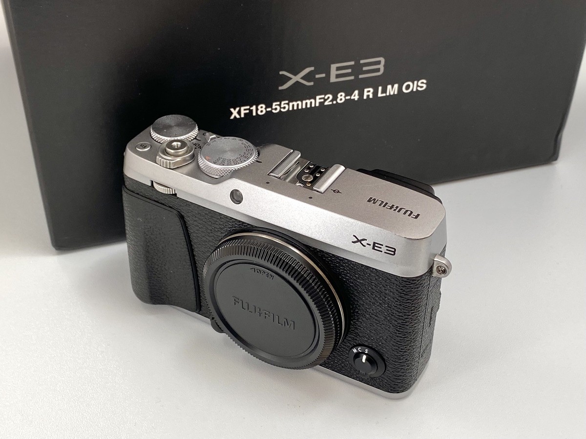 Fujifilm X-E3 24.3MP Mirrorless Digital Camera - Silver (Body Only