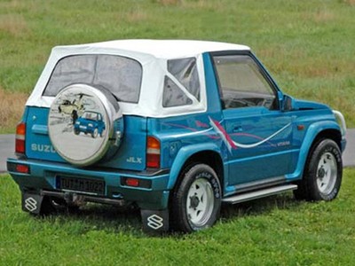 Factory Replacement Top weiss mit klaren Scheiben Suzuki Vitara 88-94