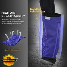 CareMaster Fly Boots Horse Leggings Mesh Set of 4
