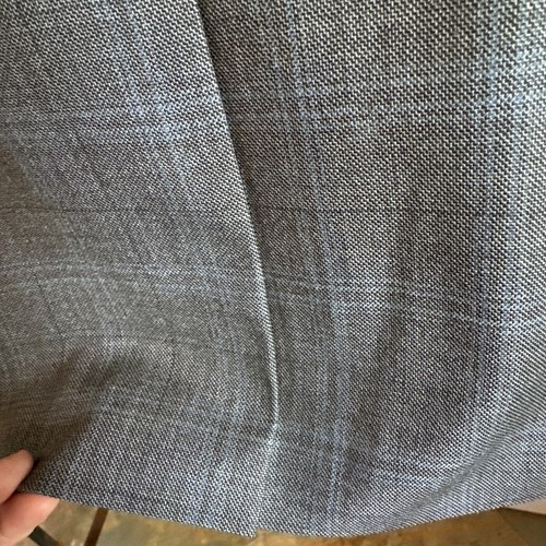Lauren By Ralph Lauren Mens Regular fit Sport Coat Blazer 44S Blue Grey - Picture 9 of 13