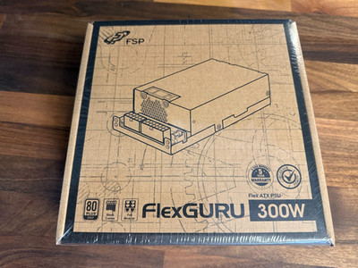 [New] FSP FlexGURU Pro Power Supply, Flex ATX 300W, 80 Plus Gold