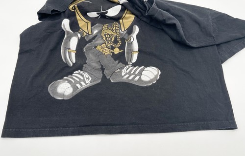 Vintage 90s Marvin the Martian Looney Tunes Hip Hop T-Shirt 3XL Big Graphic Tee - Picture 14 of 15