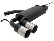 Novus Sportendschalldämpfer für VW Golf VI (1K) 2x 76mm RL-Design
