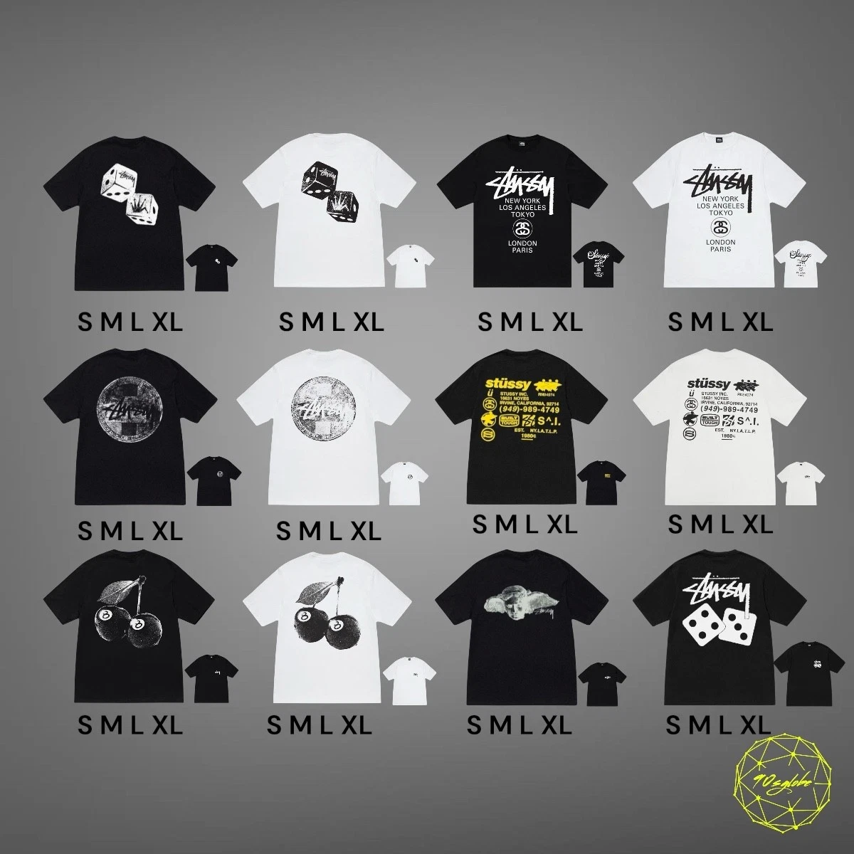 Stussy World Tour Tee for sale | eBay