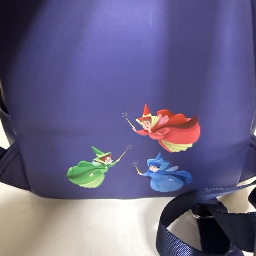 Mochila Loungefly Disney Personajes de la Bella Durmiente Retrato NUEVA - Imagen 7 de 12