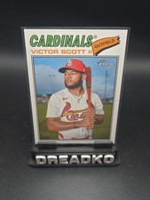 2026 Topps Heritage Base Victor Scott II St. Louis Cardinals #318