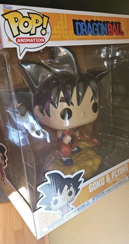 Funko Pops Dragonball Goku & Flying Nimbus 1109 10in GameStop Exclusive - Picture 9 of 10