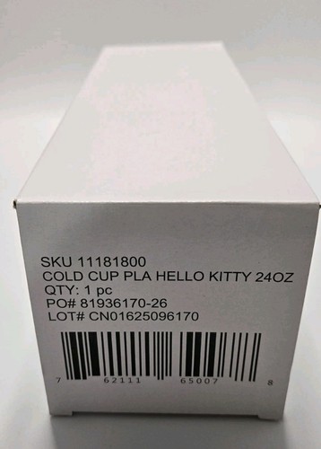 Starbucks X Hello Kitty Cold Cup Tumbler 2025 Acryl 24 oz - Bild 5 von 7