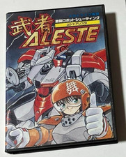 TOAPLAN Sega Mega Drive Musha Aleste  w/Box Used M.U.S.H.A. - JAPAN Retro Game