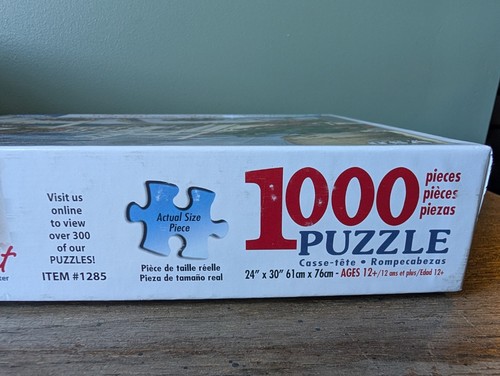 Lot 4 White Mountain 1000 Pc Puzzles ALL MISSING PIECES Country Stores Fill Her - Picture 9 of 24