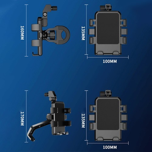 Support Téléphone Portable Léger avec Angle Réglable à 360 Degrés pour Cav - Photo 2 sur 14