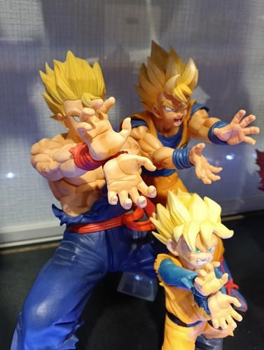 Dragon Ball Ichiban Kuji Goku Gohan Goten Figur Set Kamehameha Japan Anime Spielzeug - Bild 3 von 5