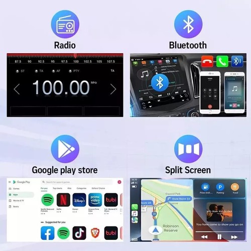 9in 32G Car Radio Stereo Player GPS Navi Fit For Carplay For Genesis Sedan 09-14 - Picture 13 of 21