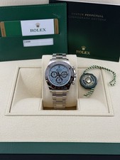 Rolex Watch Platinum Daytona Ice Blue Dial 116506 2019