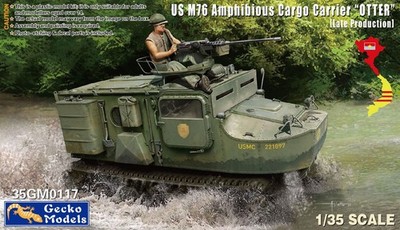 Gecko Models 35GM0117 1/35 US M76 Amphibious Cargo Carrier Otter - Late Prod.