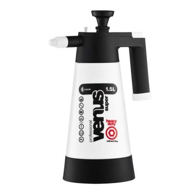 1X PRESSURE DISPENSER / SPRAYER 1 5L VENUS SUPER HD SOLVENT MANUAL WITH A PLASTIC