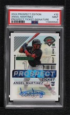 2024 Panini Prospect Edition Holo Signatures Angel Martinez PSA 9 MINT Auto 8d2