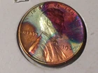 1939-P  @    Rainbow"   Colored old Lincoln Wheat Penny.!!