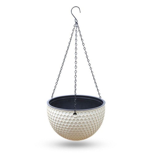 Weave-style Hanging Flower Pot Self-watering for Garden & Hydroponics - Bild 27 von 27