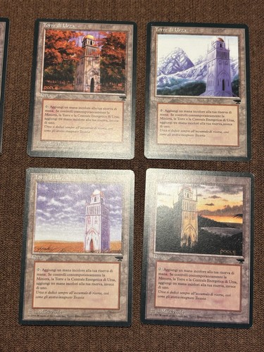 FBB Renaissance ITALIAN Urzatron Set of 12 Urza’s Tower Mine Power Plant - Picture 7 of 15