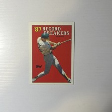 1988 Topps - Record Breakers Mark McGwire #3