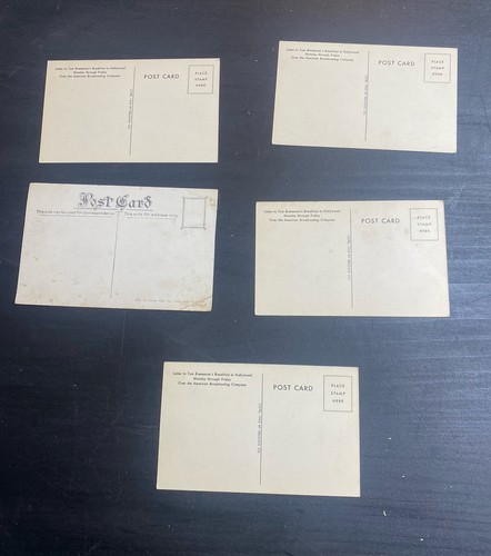 Vintage Lot 16 Old Hollywood & Tom Breneman Post Cards Trade Cards Unposted - Picture 9 of 9