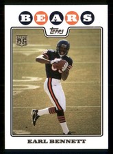 Earl Bennett - 2008 Topps #375 RC - Chicago Bears