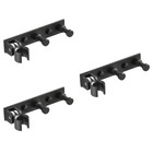  Set of 3 Duschwand Halterung Mehrzweck-Lagerregal Duschkopfhalter