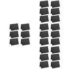  24 PCs Mini -Kreidetafeln Zeichen kleine Tafelnachrichtenzeichen Desktop Mini