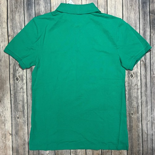 NUOVO Polo Ralph Lauren Polo Shirt Manica Corta Ragazzi Bambini 18-20 XL Verde Pony - Foto 2 di 7