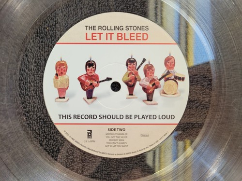 ROLLING STONES LET IT BLEED CLEAR VINYL REMASTER 180G 2013 - Picture 6 of 6