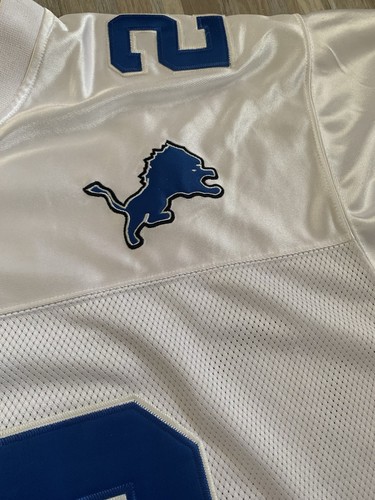 NWT Mitchell And Ness Detroit Lions Barry Sanders White NFL Jersey Size 58 - Bild 4 von 5