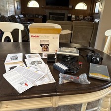 Kodak EasyShare DX6490 Camera & Kodak Easy Share Printer Dock With Cords Etc.