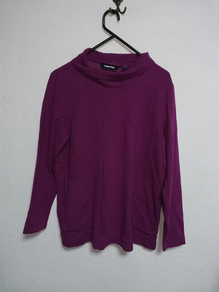 Lands'end Damen Hoddie Pullover Sweatshirt Pullover Gr.46/L Neu - Bild 2 von 4