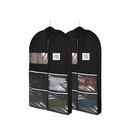 2 Pack Breathable Garment Storage Bags Dust Proof Covers for Clothes Suit