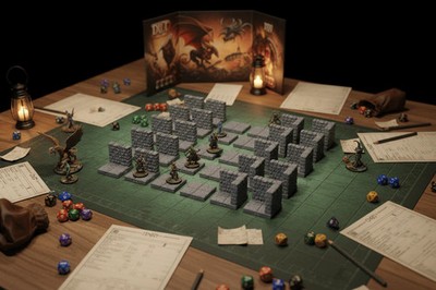 The Corridor Maze | Winding Halls | Dragonlock Dungeon | Fat Dragon Games