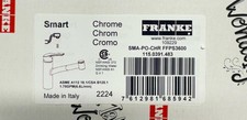 Franke FFPS3600 Smart 1.75 GPM Pull-Out Spray Kitchen Faucet, Chrome*NEW*