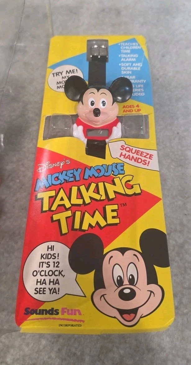mickey mouse talking watch products for sale | eBay