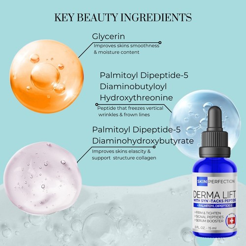 Syn Tacks Instant Lift Anti Aging Skin Firming Intensive Wrinkle Cream DIY - Picture 8 of 11