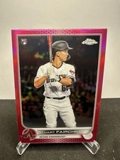 2022 Topps Chrome Stuart Fairchild #156 Pink Refractor RC